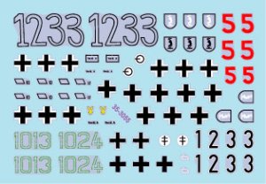 画像2: STAR DECALS[SD35-3055]1/35 WWII ドイツ イタリア戦線の突撃砲 III号突撃砲G型/セモベンテM42/10.5cm突撃榴弾砲42 G型/IV号突撃砲 (2)