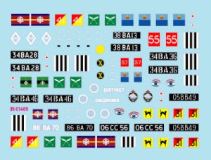 画像2: STAR DECALS[SD35-C1405]1/35 現用 マラヤ危機とマレーシア紛争のフェレットMk.2/2・Mk.2/3偵察装甲車(1950-60年代) (2)