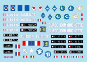 画像2: STAR DECALS[SD35-C1446]1/35 現用 フランス インドシナ戦争＃8 M8 HMC 75mm自走榴弾砲 (2)