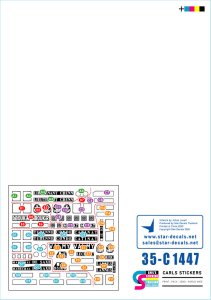 画像3: STAR DECALS[SD35-C1447]1/35 現用 フランス インドシナ戦争＃9 R.B.C.E.O.のシャーマン戦車 M4/M4A1/M4コンポジット/M4(105mm)/M4A1E8(76mm) (3)