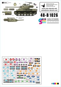 画像3: STAR DECALS[SD48-B1026]1/48 現用 フランス インドシナ戦争＃3 R.B.C.E.O.のM4シャーマン戦車とM36駆逐戦車 M4/M4A1/M4コンポジット/M4(105mm)/M36B2 (3)