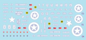 画像2: STAR DECALS[SD72-7004]1/72 WWII アメリカ オマハビーチ第743戦車大隊のM4シャーマン戦車 M4/M4ドーザー/M4A1/M4A1 DD (2)