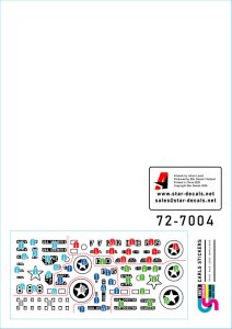 画像3: STAR DECALS[SD72-7004]1/72 WWII アメリカ オマハビーチ第743戦車大隊のM4シャーマン戦車 M4/M4ドーザー/M4A1/M4A1 DD (3)