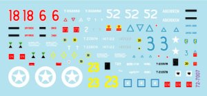 画像2: STAR DECALS[SD72-7007]1/72 WWII イギリス Dデイのシャーマン ノルマンディー上陸作戦のシャーマンMk.I/Mk.Iハイブリッド/Mk.II/Mk.III (2)