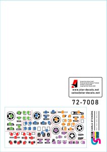 画像3: STAR DECALS[SD72-7008]1/72 WWII イギリス 英軍/ポーランド軍のクロムウェル巡航戦車 ポーランド第1機甲師団/第4カウンティオブロンドン騎兵連隊/第2ノーサンプトンシャー騎兵連隊/第11機甲師団のクロムウェルMk.IV (3)