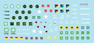 画像2: STAR DECALS[SD72-7012]1/72 WWII イギリス ビルマ戦線のスチュアート イギリスと英連邦軍のスチュアートMk.I/Mk.III/偵察車 (2)