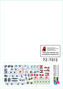画像3: STAR DECALS[SD72-7012]1/72 WWII イギリス ビルマ戦線のスチュアート イギリスと英連邦軍のスチュアートMk.I/Mk.III/偵察車 (3)