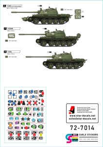 画像3: STAR DECALS[SD72-7014]1/72 現用 アンゴラ内戦＃2 MPLA/FAPLAのT-54B/T-55/T-55A/T-55AM戦車 1970-80年代 (3)