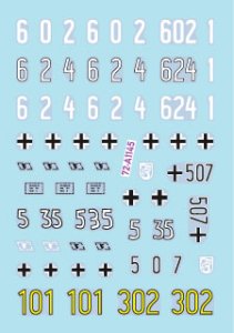 画像2: STAR DECALS[SD72-A1145]1/72 WWII ドイツ 第10SS装甲師団「フルンツベルク」の車輌＃3 IV号戦車H/J型/パンサー戦車A/G型 (2)