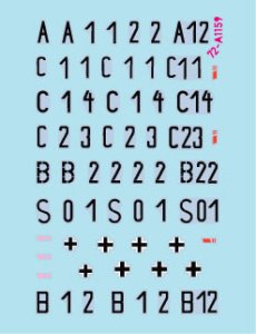 画像2: STAR DECALS[SD72-A1159]1/72 WWII 独 グロスドイッチュラント師団のタイガーI重戦車初期/中期/後期型(1943-1945年) (2)