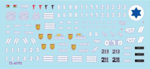 画像2: STAR DECALS[SD72-A1175]1/72 現用 イスラエル 初期のIDF車両＃2 1948-49年の戦車 シャーマン/クロムウェル/オチキス/ヴィッカース (2)