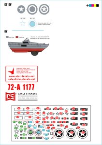 画像3: STAR DECALS[SD72-A1177]1/72 WWII イギリス D-デイのDUKW/シープ水陸両用車＃2 第297総合輸送中隊/ビーチ集団 (3)
