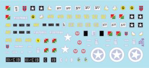 画像2: STAR DECALS[SD72-A1178]1/72 WWII イギリス D-デイのDUKW水陸両用車＃3 第101/第377総合輸送中隊 (2)