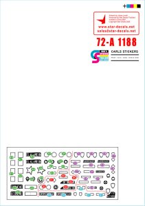 画像3: STAR DECALS[SD72-A1188]1/72 現用 フランス インドシナ戦争＃4 M5A1スチュアート軽戦車 初期/後期生産車 (3)