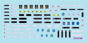 画像2: STAR DECALS[SD72-A1189]1/72 現用 フランス インドシナ戦争＃5 M8 HMC 75mm自走榴弾砲/M36B2駆逐戦車 (2)