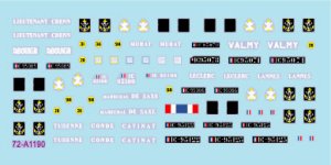 画像2: STAR DECALS[SD72-A1190]1/72 現用 フランス インドシナ戦争＃6 R.B.C.E.O.のシャーマン戦車 M4/M4A1/M4コンポジット/M4(105mm)/M4A1E8(76mm) (2)