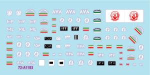 画像2: STAR DECALS[SD72-A1193]1/72 現用 イラン軍AFV＃3 NLA(イラン民族解放軍/ムジャーヒディーン) (2)