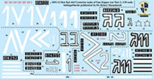 画像2: SabIngaMartin Pab.[SIM_12]IDF センチュリオン第四次中東戦争のショットカル アレフデカールセット Part.2 (2)