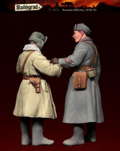 画像2: スターリングラード[ST3051]1/35ロシア赤軍41〜43年冬(1)打合せをする士官と兵士 (2)