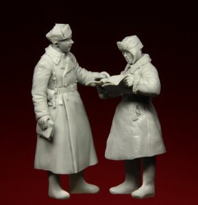 画像3: スターリングラード[ST3051]1/35ロシア赤軍41〜43年冬(1)打合せをする士官と兵士 (3)