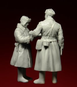 画像4: スターリングラード[ST3051]1/35ロシア赤軍41〜43年冬(1)打合せをする士官と兵士 (4)