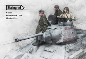 画像3: スターリングラード[ST3059]1/35冬のロシア戦車兵セット(3体入) ウクライナ1944 (3)