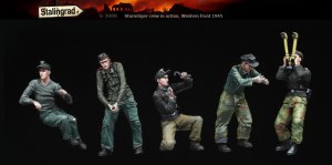 画像1: スターリングラード[ST3088]1/35シュトゥルムタイガー乗員配置セット(5体入) (1)