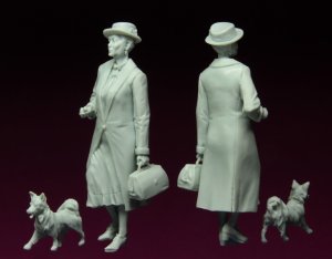 画像3: スターリングラード[ST3115]1/35ヨーロッパの難民1939〜45(5)愛犬を連れ逃避する老婦人 (3)