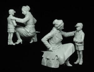 画像3: スターリングラード[ST3141]1/35欧州の市民1939〜45(1)少年を諭す母 (3)