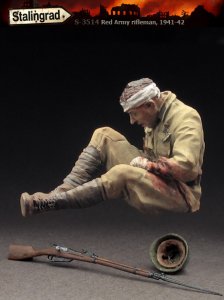画像2: スターリングラード[ST3514]1/35露赤軍激戦のあと1941〜42(4)負傷した同志 (2)