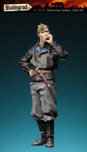 画像2: スターリングラード[ST3576]1/35ロシア赤軍煙草を吸う戦車兵長1943〜45 (2)