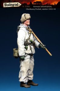 画像2: スターリングラード[ST3586]1/35ドイツ冬季装備歩兵(6)MG射撃助手チェルシー包囲戦1943〜44 (2)