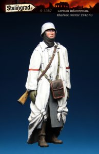 画像2: スターリングラード[ST3587]1/35ドイツ冬季装備歩兵(7)地図ケースを持つ兵士ハリコフ1942〜45 (2)