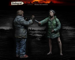 画像4: スターリングラード[ST3731]1/35核戦争後の搾取する側とされる側(2体セット) (4)