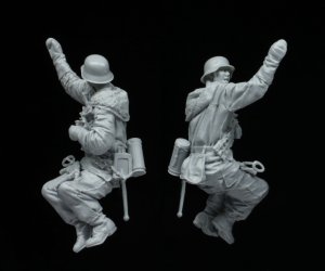 画像3: スターリングラード[ST3230]1/35 WWII ドイツ擲弾兵1943〜45(7)戦車に乗り合図を送る指揮官 (3)