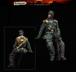 画像2: スターリングラード[ST3232]1/35 WWII ドイツ擲弾兵1943〜45(9)予備銃身を持つ射撃助手の跨乗兵 (2)