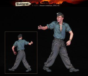 画像2: スターリングラード[ST3253]1/35 WWII ドイツ戦車搭乗員1941〜45 指示する戦車兵 (2)