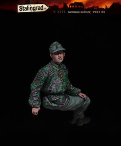 画像2: スターリングラード[ST3271]1/35 WWII ドイツ 腰掛ける兵士 1943-44 (2)