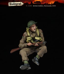 画像2: スターリングラード[ST3286]1/35 WWII イギリス 待機中の歩兵 ノルマンディー1944 (2)