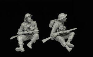 画像4: スターリングラード[ST3286]1/35 WWII イギリス 待機中の歩兵 ノルマンディー1944 (4)