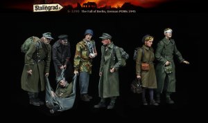 画像2: スターリングラード[ST3290]1/35 WWII ドイツ ベルリンの崩壊 ドイツ軍捕虜 1945年 ビッグセット(7体入) (2)