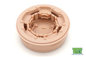 画像5: T-Rex Studio[TR16050]1/16 WWII ドイツ タイガーI重戦車初期型用 キューポラセット(汎用) (5)