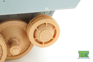 画像2: T-Rex Studio[TR35074-1]1/35 WWII ドイツパンサー戦車600mm径誘導輪 2個セット(タコム用) (2)