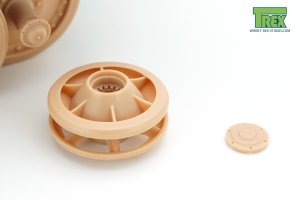 画像3: T-Rex Studio[TR35079-2]1/35 WWIIドイツパンサー戦車665mm径誘導輪リブバック型 整備分解仕様 1個セット(ドラゴン用) (3)