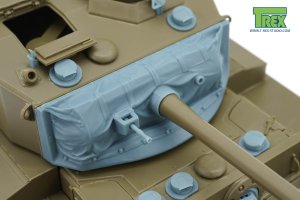 画像3: T-Rex Studio[TR35105]1/35 WWII イギリス コメット巡航戦車用 後期型防盾セット キャンバスカバー付き(タミヤ用) (3)