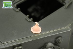 画像2: T-Rex Studio[TR35114]1/35 WWII イギリス戦車用 アンテナ基部セットA (2)
