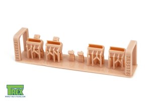 画像4: T-Rex Studio[TR35118]1/35 WWII イギリス戦車用 スモークディスチャージャーセット (4)