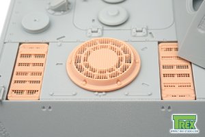 画像6: T-Rex Studio[TR35121]1/35 WWII ドイツ パンサーG型後期型/ヤークトパンサーG2型用ラジエター吸排気口装甲グリルセット メッシュ付 (6)