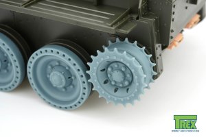 画像2: T-Rex Studio[TR35130]1/35 WWII イギリス クロムウェル巡航戦車用ホイールセット Type1(タミヤ用) (2)