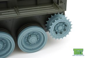 画像4: T-Rex Studio[TR35131]1/35 WWII イギリス クロムウェル巡航戦車用ホイールセット Type2(タミヤ用) (4)